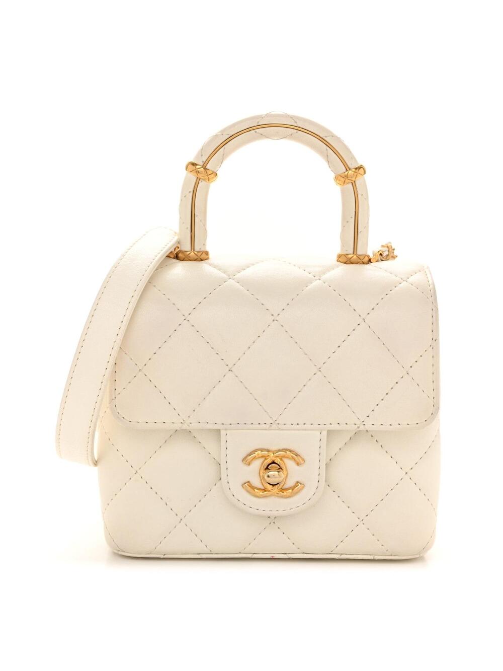Chanel Lambskin Handle Crush Top Flap #330716C48B